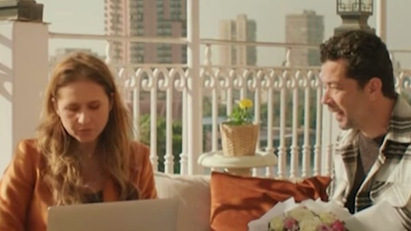 نيللي كريم وشريف سلامة