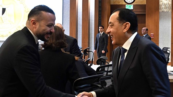 النائب محمد الجارحي مع رئيس الوزراء