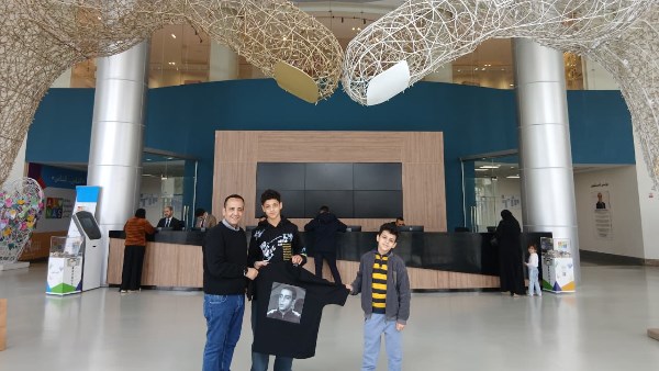 أسرة الراحل محمد صبري في مستشفى الناس