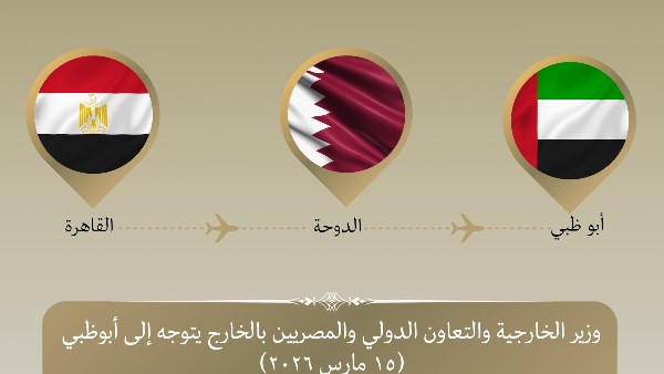 العرب يد واحدة.. وزير الخارجية يتوجه إلى الإمارات في ثاني محطاته بمنطقة الخليج