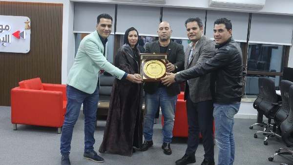 تكريم الإعلامي أحمد الخطيب في موقع بصراحة