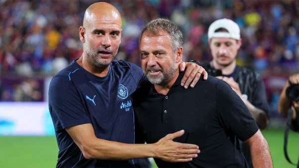 هانز فليك وجوارديولا 