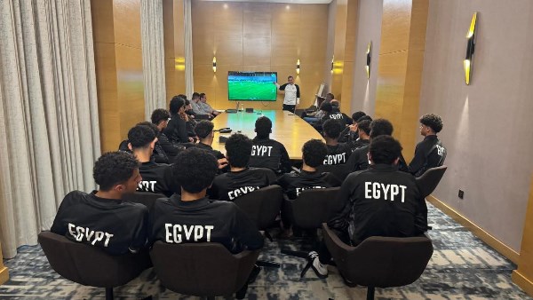 محاضرة فنية للاعبي منتخب مصر مواليد 2009