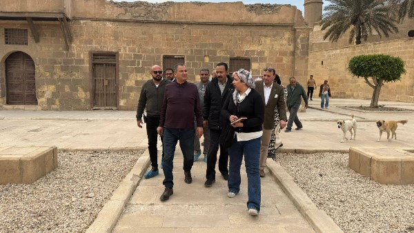 الأمين العام للمجلس الأعلى للآثار يتفقد مشروعات الترميم بقلعة صلاح الدين الأيوبي بالقاهرة