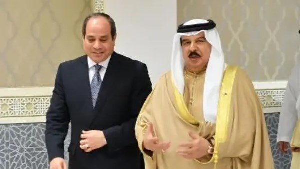 السيسي وملك البحرين