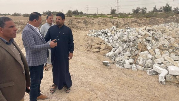 "استصلاح الأراضي" يزيل 21 حالة تعدي 