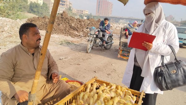 جانب من الجولة الميدانية 