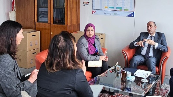 على هامش مشاركته في مجلس إدارة منظمة العمل الدولية بجنيف