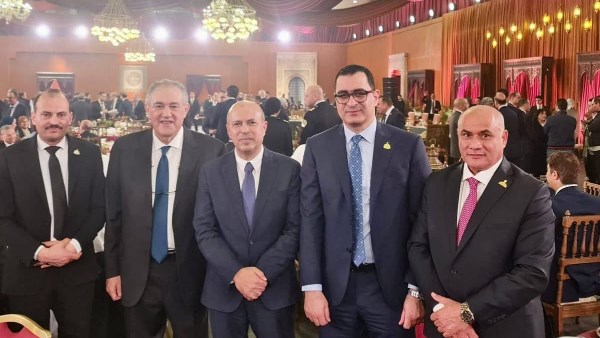 النائب محمود طاهر فى افطار الاسرة المصرية 