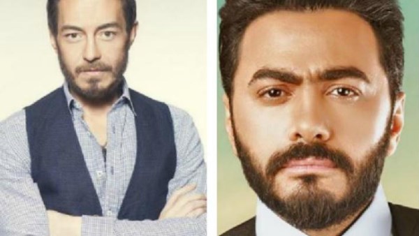 تامر حسني وأحمد زاهر 