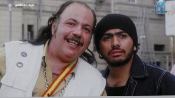 تامر حسني مع الراحل طلعت زكريا من سيد العاطفي