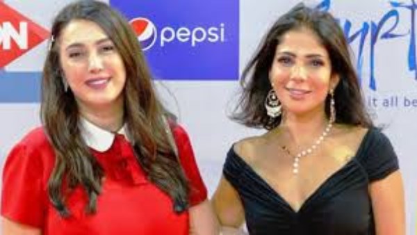 منى زكي وكندة علوش