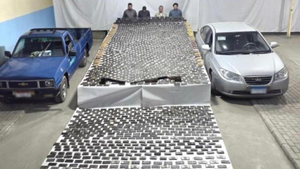 سقوط بؤر إجرامية للمخدرات والأسلحة بقيمة مالية 166 مليون جنيه 