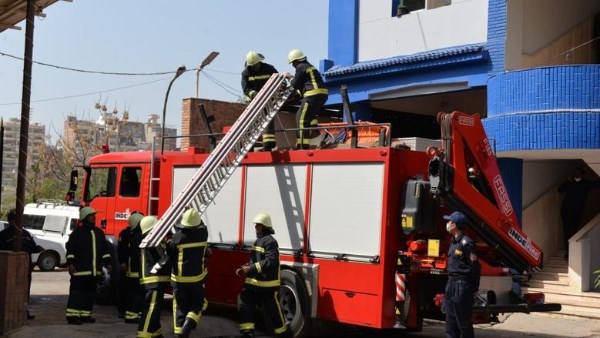 استجابة سريعة من قوات الحماية المدنية 