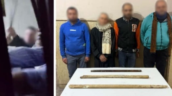 كشف ملابسات فيديو "اقتحام منزل" بالعصي الخشبية بكفر الشيخ.. وضبط المتهمين 