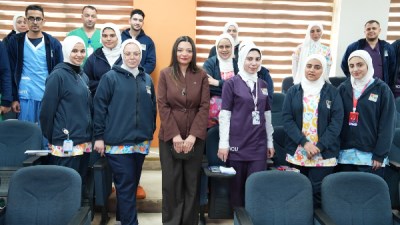 جانب من الزيارة