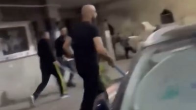 صورة من المشاجرة