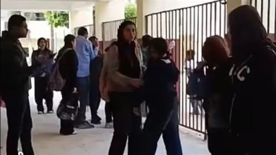  واقعة الاعتداء على الطلبات داخل مدرسة السادات الرسمية لغات 