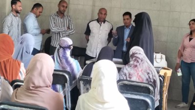 جولة تفقدية لوكيل وزارة الصحة بإسنا 