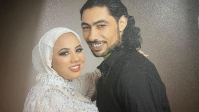 المجني عليها وخطيبها 