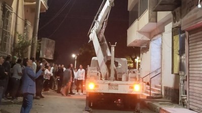 عقار آيل للسقوط بالمنيا