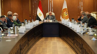 جانب من الاجتماع مجلس إدارة صندوق تمويل التدريب والتأهيل