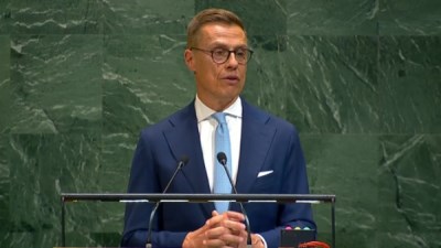 رئيس جمهورية فنلندا ألكسندر ستوب