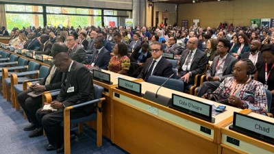 جانب من مشاركة وزير الصحة في افتتاح قمة الصحة العالمية المنعقدة