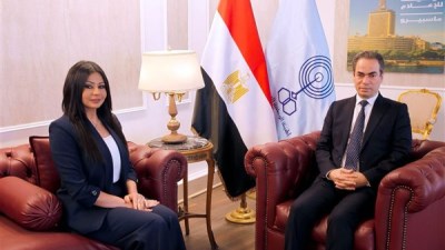 عواطف أبو السعود وأحمد المسلماني