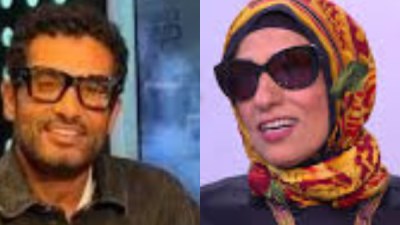 ابنة نجيب محفوظ وعمرو سعد