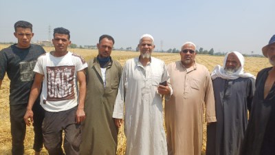 القصة الكاملة لاختفاء محصول القمح من أرض الحاج عطا بالشرقية  