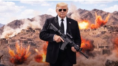 ترامب ينشر صورة بالذكاء الاصطناعي مهددًا إيران ويؤكد استمرار الحصار الأمريكي