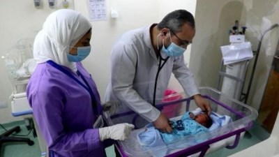 رضيعة مستشفى الحسين 