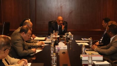 جانب من اجتماع اليوم