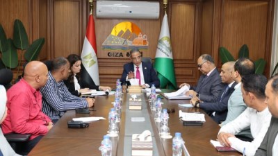  أحمد الأنصاري محافظ الجيزة