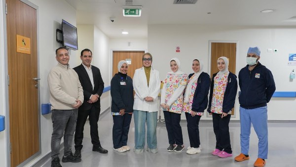 النائبة آية عبد الرحمن في مستشفى الناس 