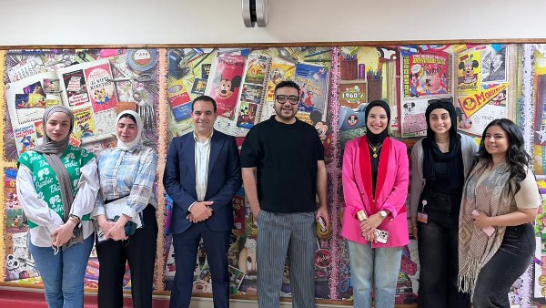 جانب من الزيارة