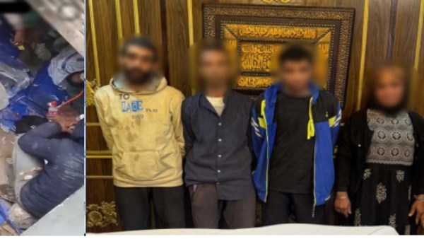 القبض على 3 عمال وسيدة