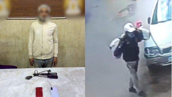 ضبط لص تسلل لشقة سيدة أثناء نومها وسرق متعلقاتها بعين شمس