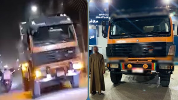 ضبط سائق نقل 