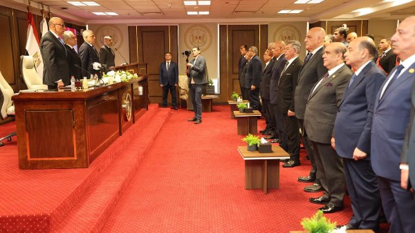 وزير العدل يشهد أداء اليمين القانونية لأعضاء النيابة العامة الجدد