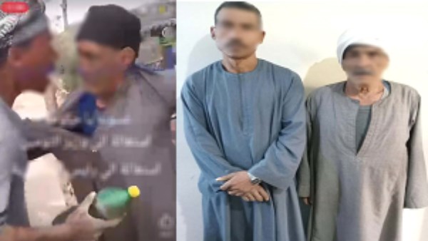 ضبط طرفي واقعة التعدي على مسن بقنا