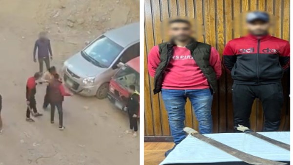 ضبط شقيقين لاعتدائهما على عامل