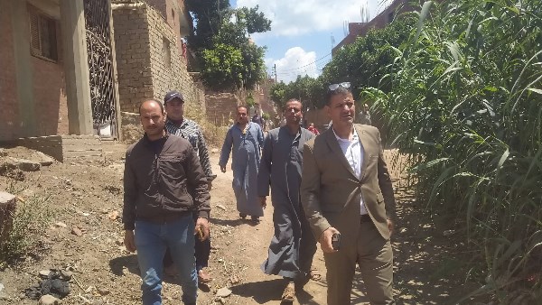 أثناء الجولة التفقدية 