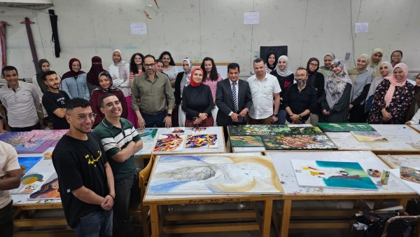 فعاليات الأسبوع البيئى بكلية الفنون الجميلة 