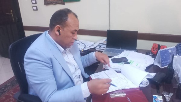 حسين الزمقان رئيس مدينة نجع حمادي 