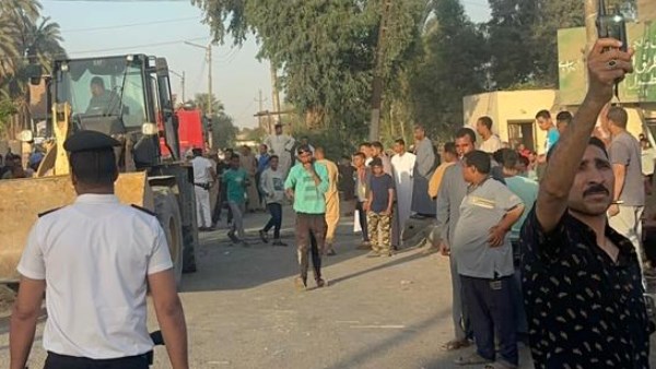 رفع أثار الحادث 