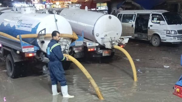 الصرف الصحي بكفر الدوار 