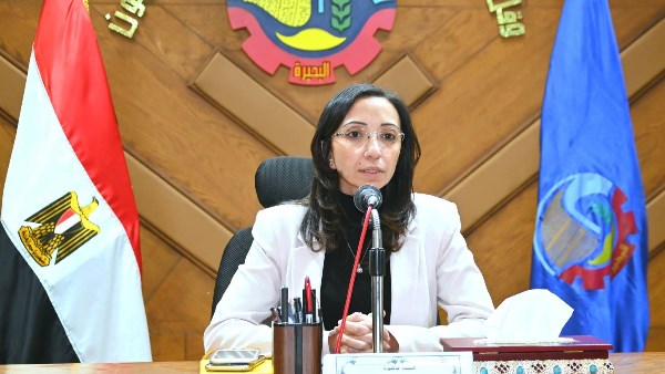 جاكلين عازر محافظ البحيرة 