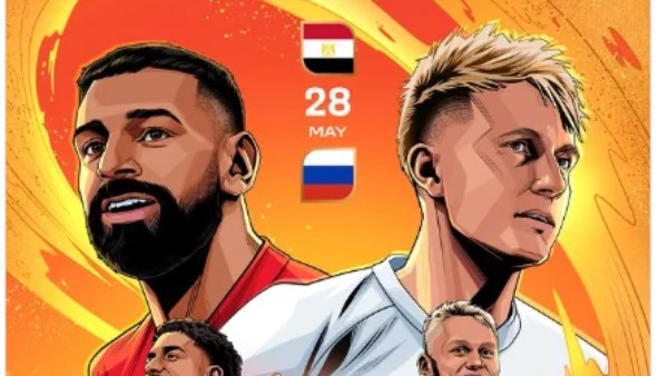 موعد مباراة منتخب مصر وروسيا الودية